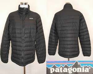 Patagonia Down Sweater Jacket Women's Large Black 800 Fill Puffer #J6147